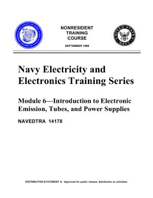 [Navy Electricity and Electronics Training Series 06] • Introduction to Electronic Emission, Tubes, and Power Supplies